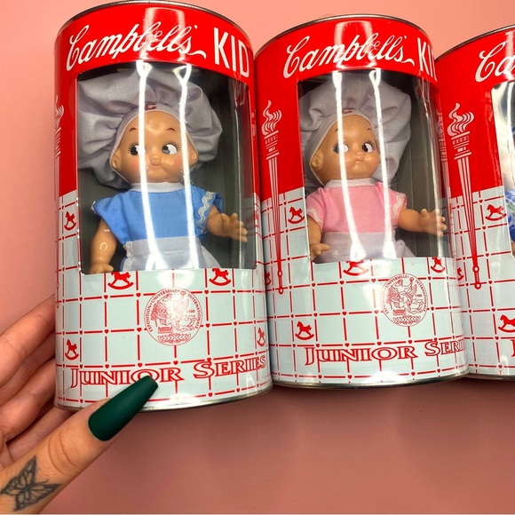 Vintage Dead stock Campbell’s Kids Junior Series Collectible Dolls - Picture 3 of 11